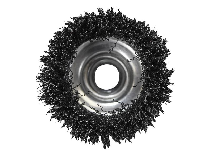 A brush with natural or synthetic bristles and an ergonomic handle, for applying coatings or cleaning surfaces.