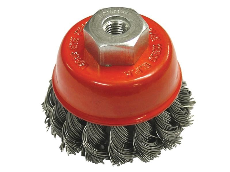 A brush with natural or synthetic bristles and an ergonomic handle, for applying coatings or cleaning surfaces.