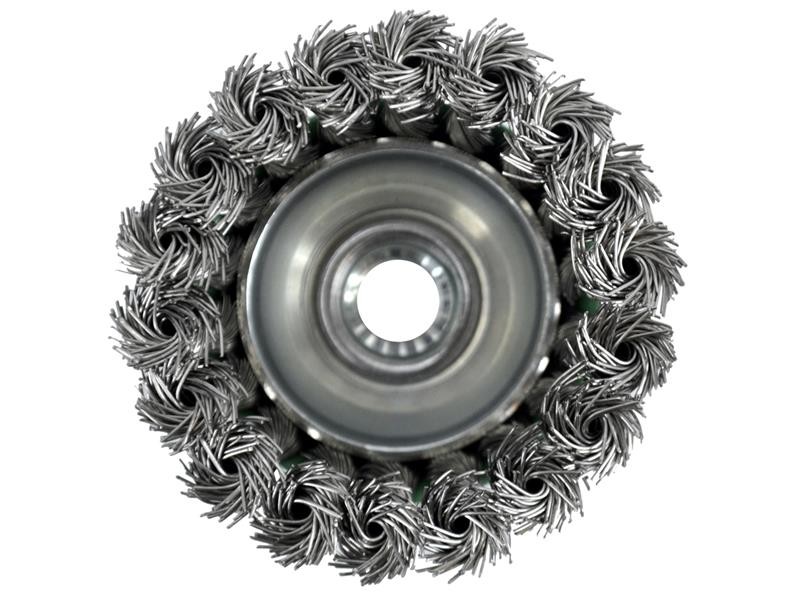A brush with natural or synthetic bristles and an ergonomic handle, for applying coatings or cleaning surfaces.