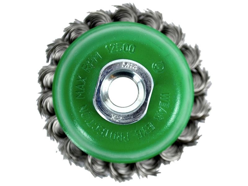 A brush with natural or synthetic bristles and an ergonomic handle, for applying coatings or cleaning surfaces.