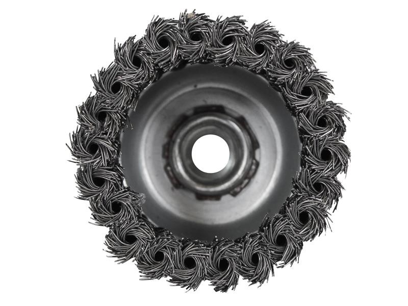 A brush with natural or synthetic bristles and an ergonomic handle, for applying coatings or cleaning surfaces.