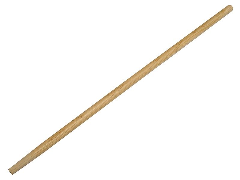 A Faithfull short-handled rounded-bladed spade with a steel blade and a wooden or fibreglass shaft, for general digging work.