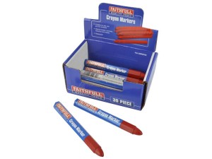 A marking tool with a hardened scribing tip or pencil lead, used for accurately marking cut lines on timber, metal, and masonry.