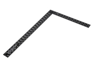 A precision steel try square with a hardened blade and a machined stock, used for checking and marking right angles in woodworking and metalwork.