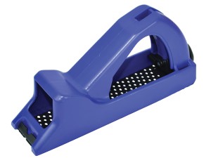 A Faithfull needle file with a hardened steel abrasive surface and a turned wooden or synthetic handle, for shaping and deburring metal.
