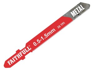 A Faithfull cordless jigsaw with orbital action and a variable-speed trigger, for cutting curves and internal shapes.