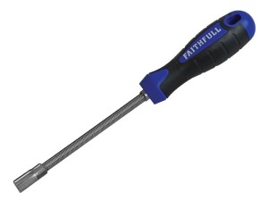 A Faithfull hand tool with a metal working end and an ergonomic handle, designed for general construction and maintenance tasks.