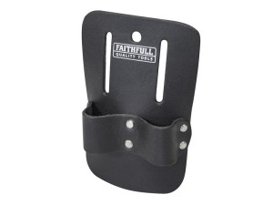 A scaffold spanner with a box-section ratcheting ring and a pointed podger bar handle, for assembling scaffold tube fittings.