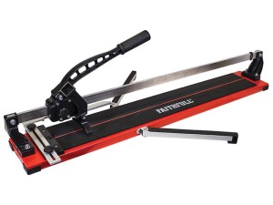 A cutting knife with a steel blade and an ergonomic handle, for general site and workshop use.