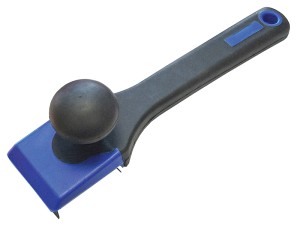 A Faithfull hand tool with a metal working end and an ergonomic handle, designed for general construction and maintenance tasks.