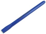 A hardened steel 20mm bolster chisel with a wide flat blade, used for cutting masonry, tiles, and breaking out concrete.