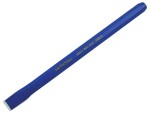 A hardened steel 20mm bolster chisel with a wide flat blade, used for cutting masonry, tiles, and breaking out concrete.