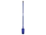 A Faithfull short-handled square-bladed spade with a steel blade and a wooden or fibreglass shaft, for general digging work.