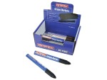 A marking tool with a hardened scribing tip or pencil lead, used for accurately marking cut lines on timber, metal, and masonry.