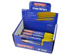 A marking tool with a hardened scribing tip or pencil lead, used for accurately marking cut lines on timber, metal, and masonry.