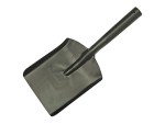 A Faithfull short-handled square-bladed spade with a steel blade and a wooden or fibreglass shaft, for general digging work.