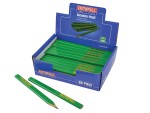 A marking tool with a hardened scribing tip or pencil lead, used for accurately marking cut lines on timber, metal, and masonry.