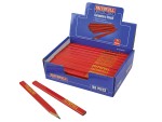 A marking tool with a hardened scribing tip or pencil lead, used for accurately marking cut lines on timber, metal, and masonry.