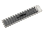 A marking tool with a hardened scribing tip or pencil lead, used for accurately marking cut lines on timber, metal, and masonry.