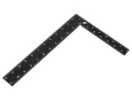 A precision steel try square with a hardened blade and a machined stock, used for checking and marking right angles in woodworking and metalwork.