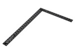 A precision steel try square with a hardened blade and a machined stock, used for checking and marking right angles in woodworking and metalwork.