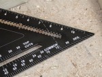 A precision steel try square with a hardened blade and a machined stock, used for checking and marking right angles in woodworking and metalwork.