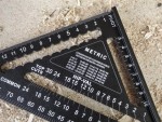 A precision steel try square with a hardened blade and a machined stock, used for checking and marking right angles in woodworking and metalwork.