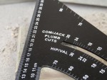 A precision steel try square with a hardened blade and a machined stock, used for checking and marking right angles in woodworking and metalwork.