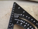 A precision steel try square with a hardened blade and a machined stock, used for checking and marking right angles in woodworking and metalwork.
