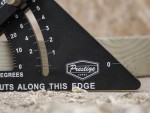 A precision steel try square with a hardened blade and a machined stock, used for checking and marking right angles in woodworking and metalwork.