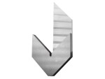 A precision steel try square with a hardened blade and a machined stock, used for checking and marking right angles in woodworking and metalwork.