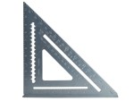 A precision steel try square with a hardened blade and a machined stock, used for checking and marking right angles in woodworking and metalwork.