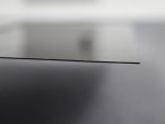 A steel drywall screw with a bugle head and fine threads, designed for fixing plasterboard to timber or metal studwork.
