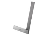A precision steel try square with a hardened blade and a machined stock, used for checking and marking right angles in woodworking and metalwork.