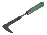 A cutting knife with a steel blade and an ergonomic handle, for general site and workshop use.