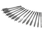 A metal concrete screw anchor with a partially threaded shaft and a drill point tip, designed for direct fixing into pre-drilled holes in concrete or masonry.