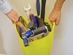 A Faithfull hand tool with a metal working end and an ergonomic handle, designed for general construction and maintenance tasks.