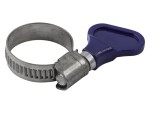 A steel screw with a threaded shaft and sharp point, for general-purpose fastening applications.