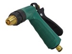 A Faithfull garden tool with a steel working head and a wooden or composite handle, for general landscaping and maintenance tasks.