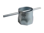 A Faithfull spanner or wrench in chrome vanadium steel, for tightening and loosening nuts and bolts.