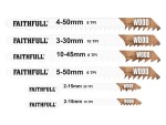 A Faithfull cordless jigsaw with orbital action and a variable-speed trigger, for cutting curves and internal shapes.