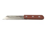 A cutting knife with a steel blade and an ergonomic handle, for general site and workshop use.