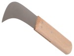 A cutting knife with a steel blade and an ergonomic handle, for general site and workshop use.