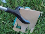 A Faithfull hand tool with a metal working end and an ergonomic handle, designed for general construction and maintenance tasks.