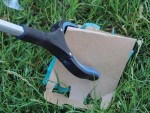 A Faithfull hand tool with a metal working end and an ergonomic handle, designed for general construction and maintenance tasks.