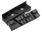 A Faithfull clamp with an adjustable jaw and a screw-tightening mechanism, for holding workpieces in position during cutting, drilling, or bonding.