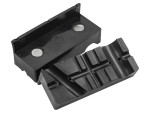 A Faithfull clamp with an adjustable jaw and a screw-tightening mechanism, for holding workpieces in position during cutting, drilling, or bonding.