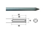 A Faithfull hand tool with a metal working end and an ergonomic handle, designed for general construction and maintenance tasks.