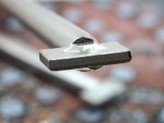 A Faithfull hand tool with a metal working end and an ergonomic handle, designed for general construction and maintenance tasks.