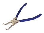 A pair of Faithfull circlip pliers with interchangeable tips for fitting and removing internal and external circlips.,